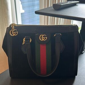 Gucci Medium Ophidia Suede Tote